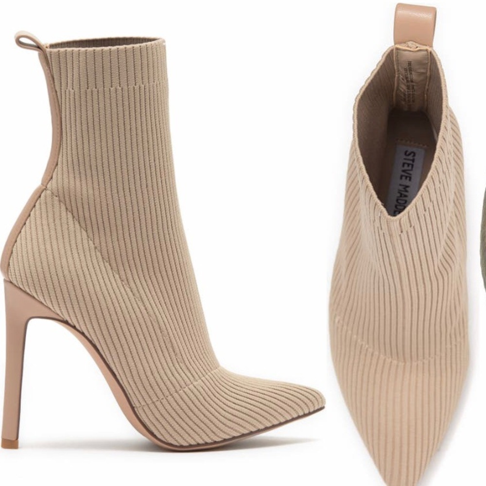 Steve Madden Blush Pointe Toe Booties Size 8 New still in original box